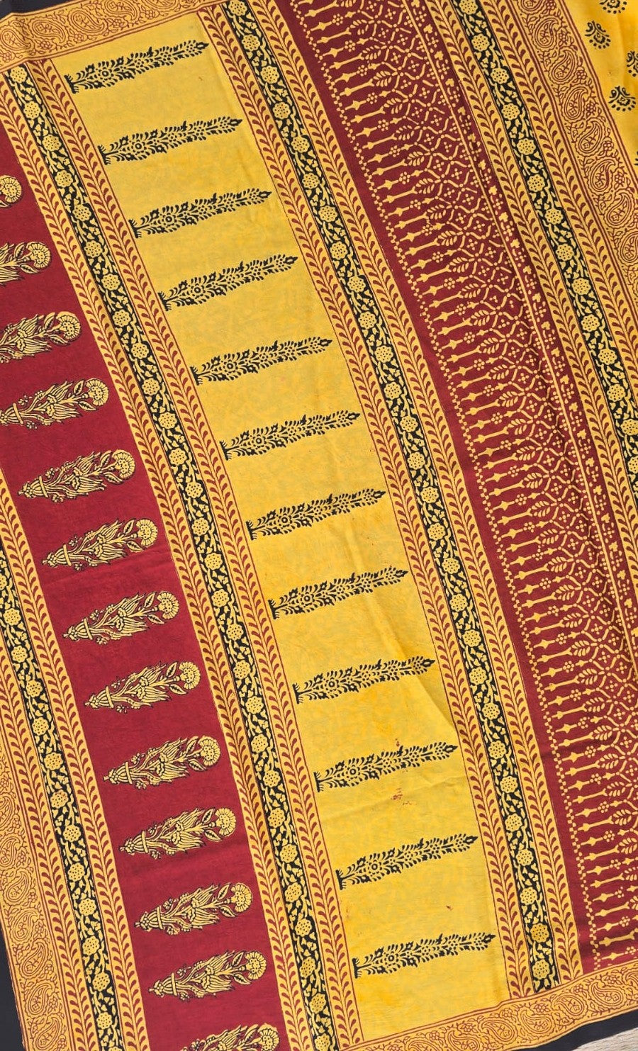 Kashvi — Bagh Hand Block Printed Cotton Saree