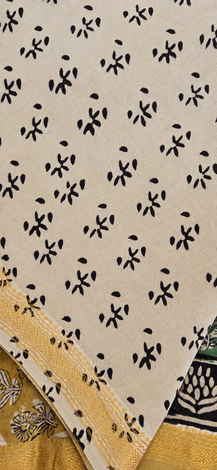 Juhi — Block Print Silk Cotton Saree