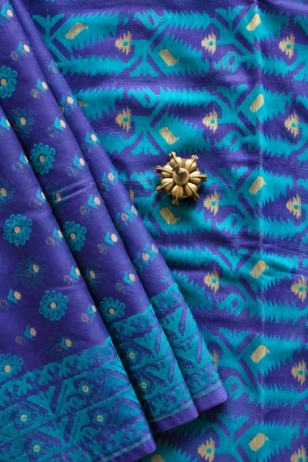 Ragini — Jacquard Jamdani Cotton by Resham Saree