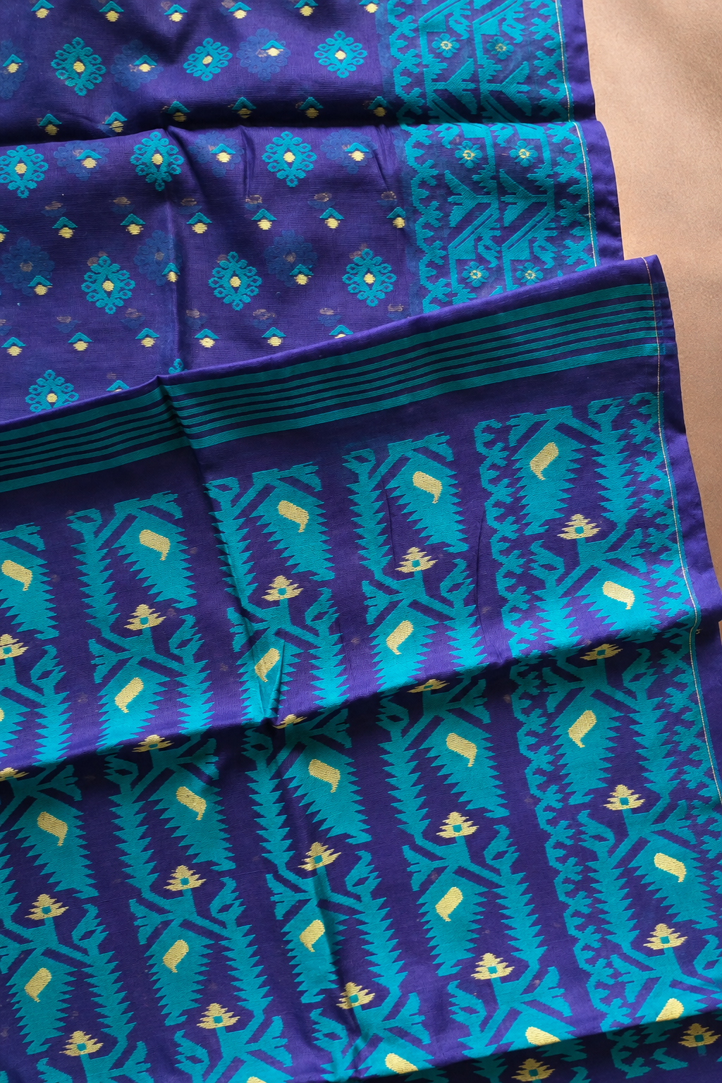 Ragini — Jacquard Jamdani Cotton by Resham Saree