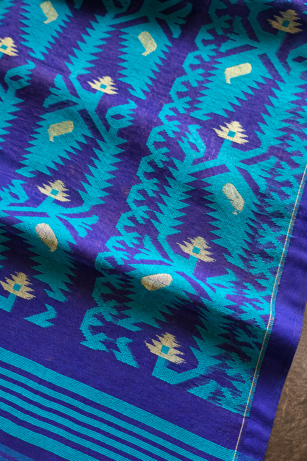 Ragini — Jacquard Jamdani Cotton by Resham Saree