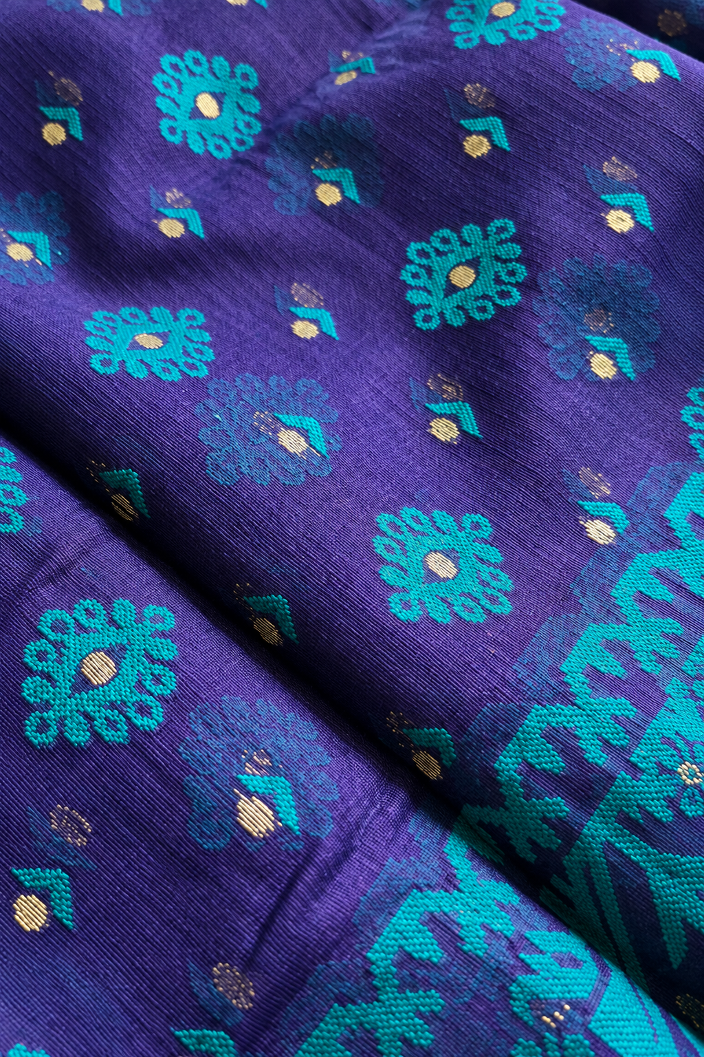 Ragini — Jacquard Jamdani Cotton by Resham Saree