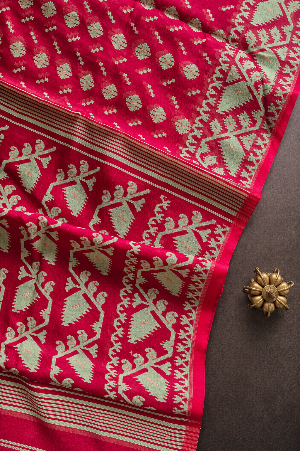 Kadambari — Jacquard Jamdani Cotton by Resham Saree