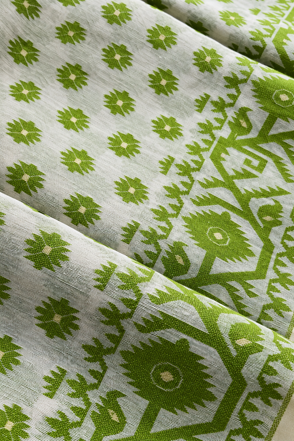 Avani — Jacquard Jamdani Cotton by Resham Saree