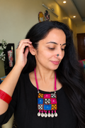 Meera — Kutchi Fabric Necklace