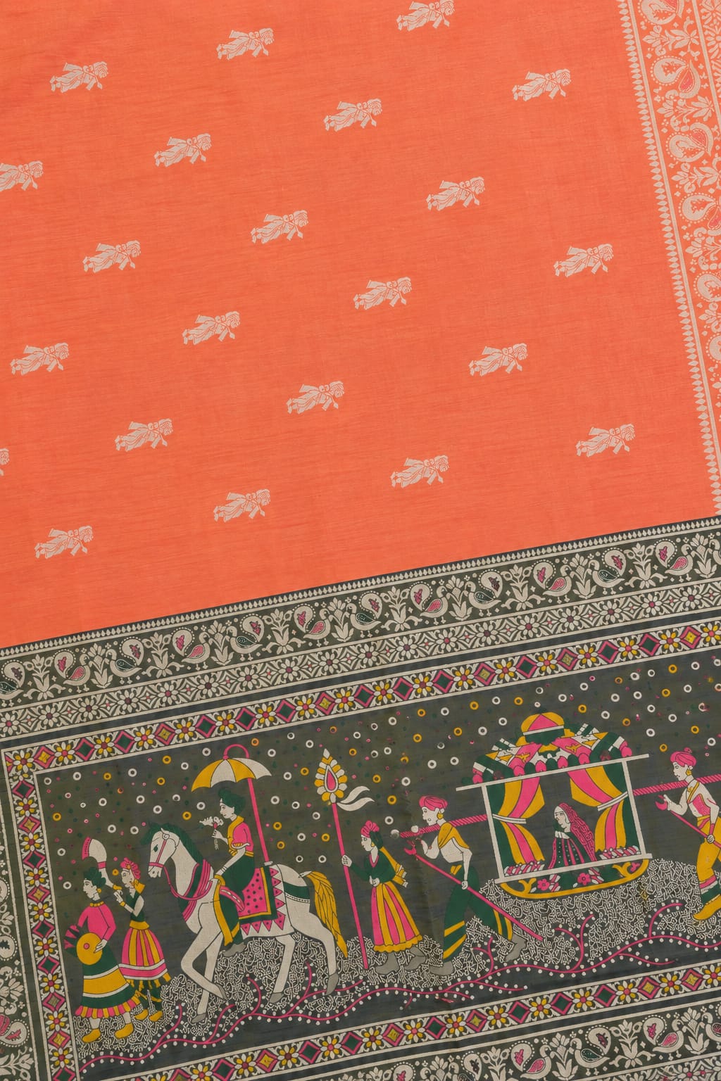 Anvika - Semi Raw Silk Saree