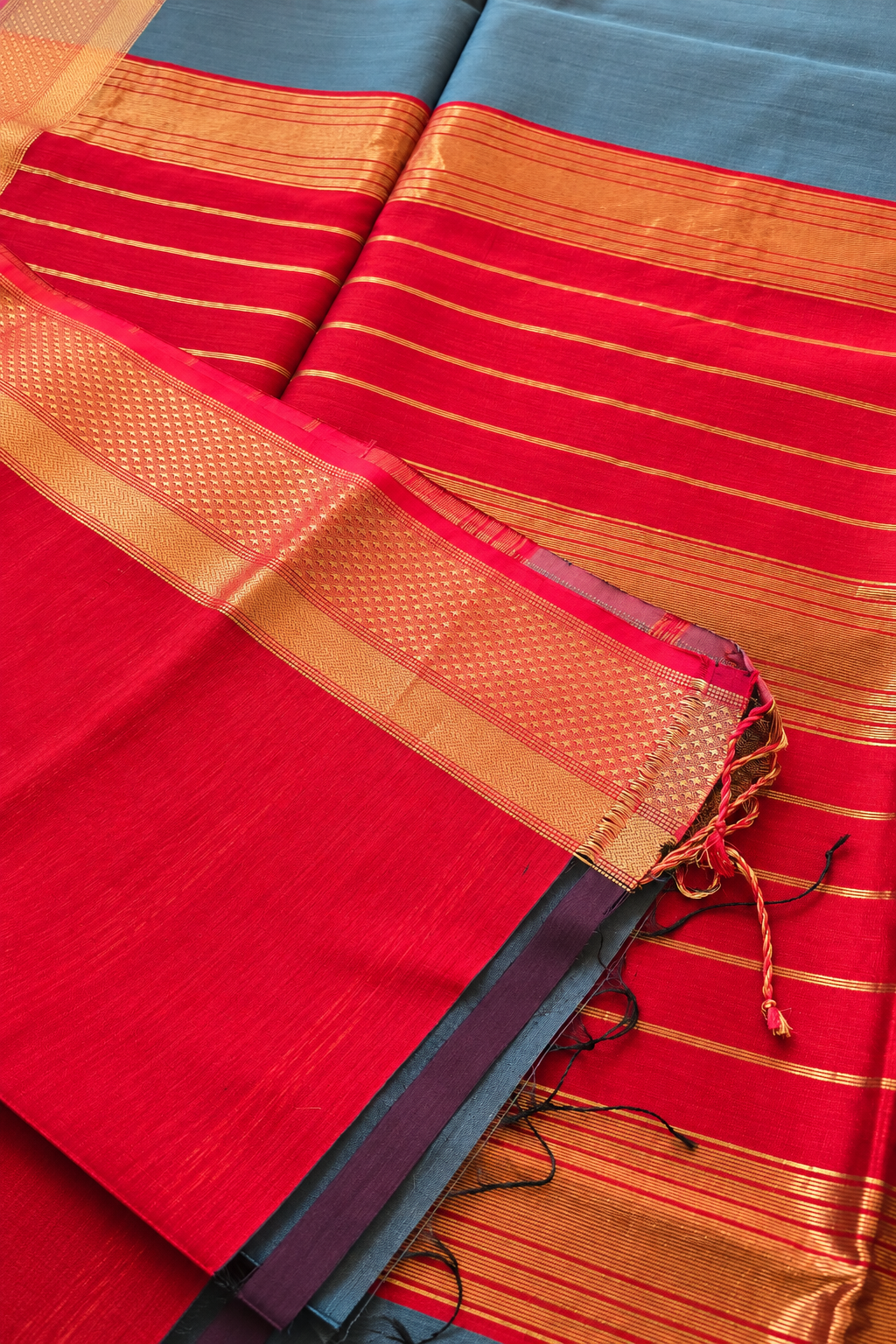 Chitra - Handloom Maheshwari Silk Cotton