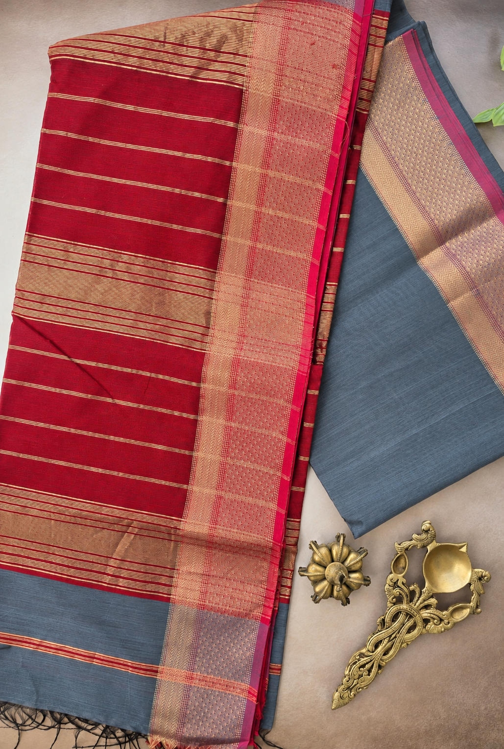 Chitra - Handloom Maheshwari Silk Cotton