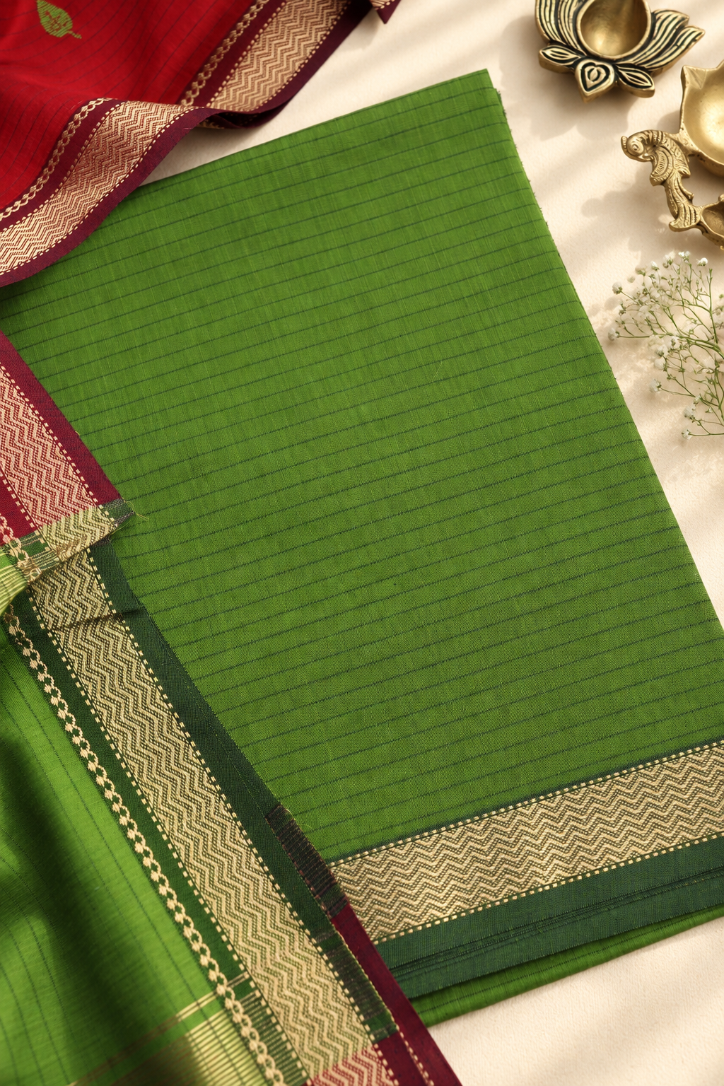 Ahilya — Maheshwari Silk Cotton Suit Fabric