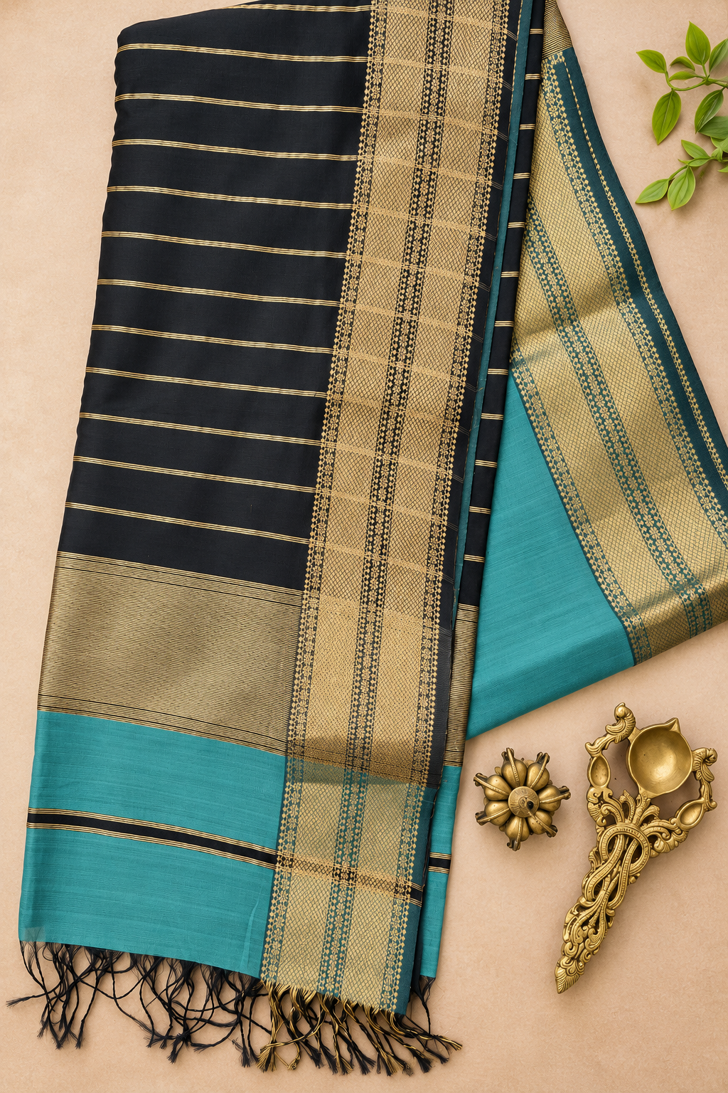 Tarang - Handloom Maheshwari Silk Cotton